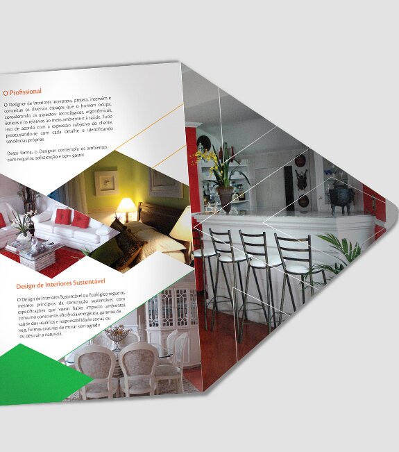 Folder desenvolvido para a Konceito Casa Design